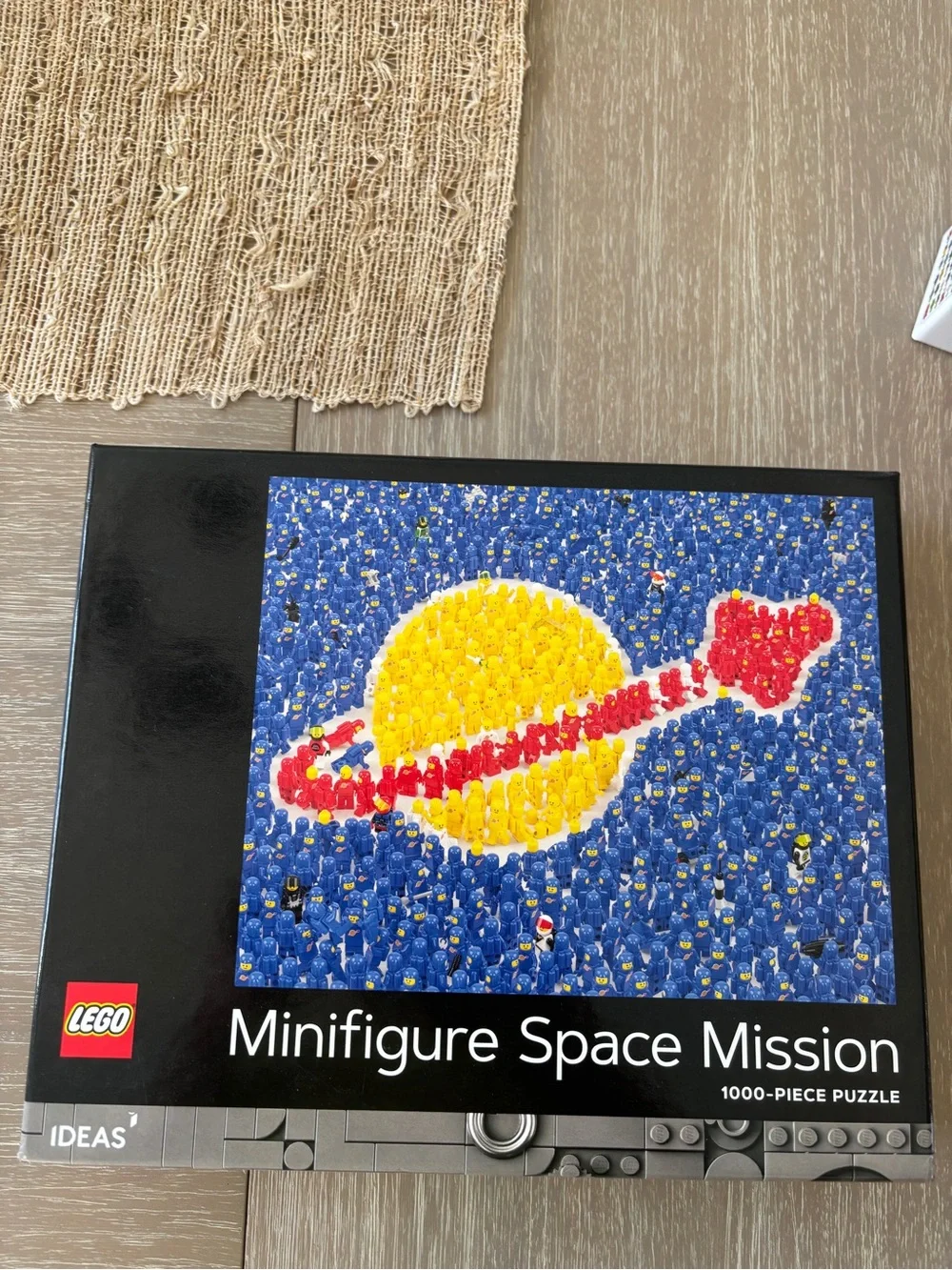 Lego Minifigure Puzzle Pair Featuring Space Mission & Minifigure
